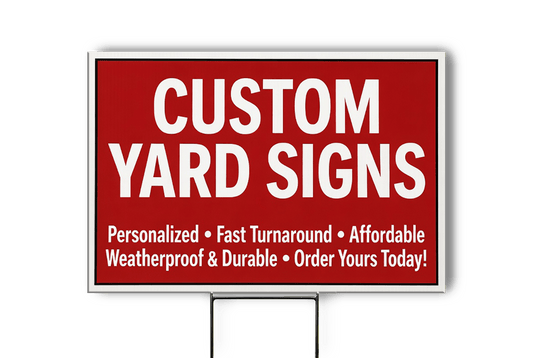 Custom Yard Sign - Print Republic